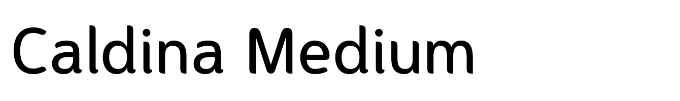 Caldina Medium